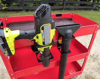 Ryobi Blower Holster: Harbor Freight Service Cart Attachment