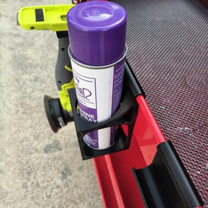 Bottle Holder for Harbor Freight Service Cart for Car Detailing