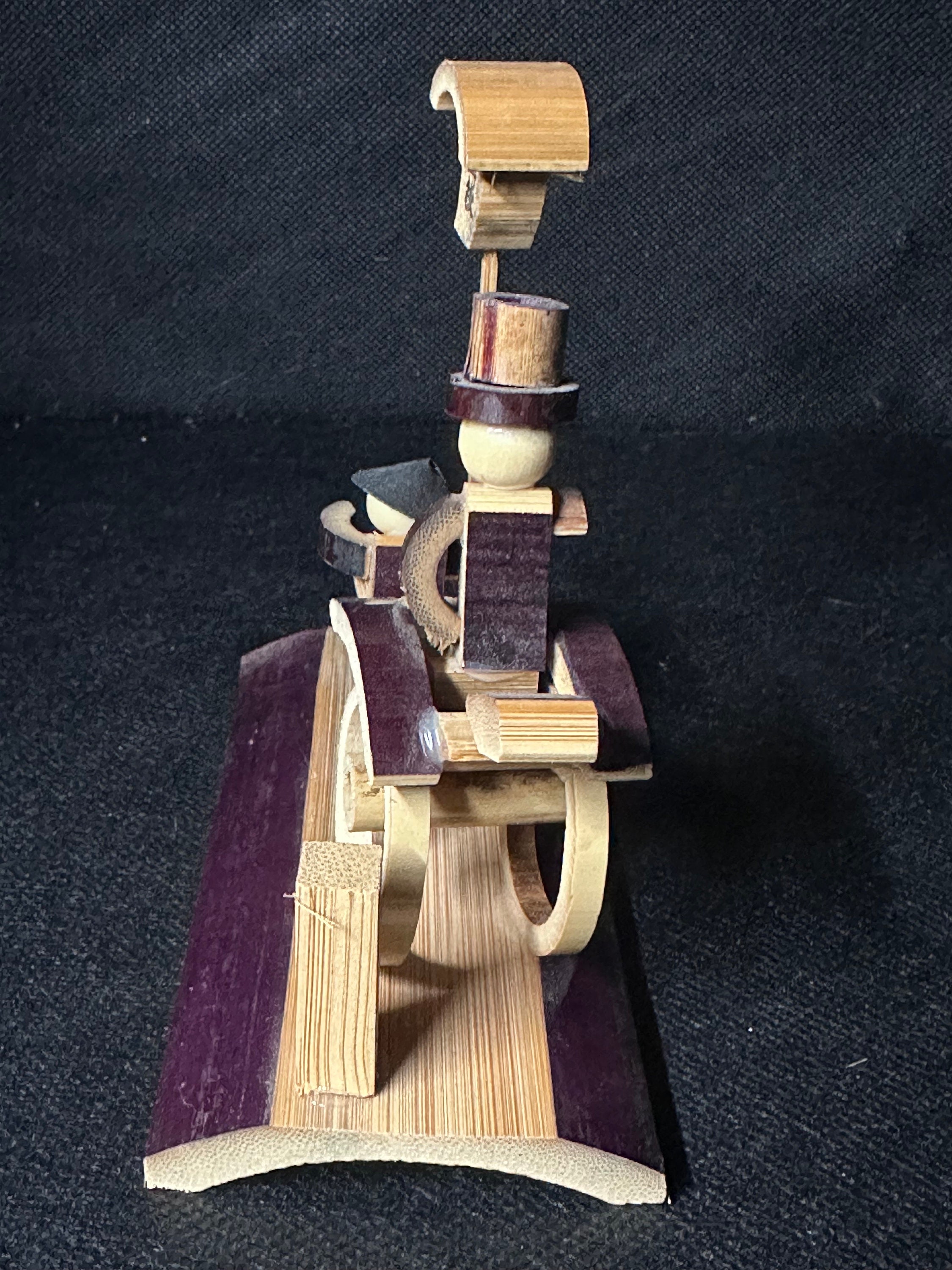 Vintage Japanese Bamboo Rickshaw - Etsy
