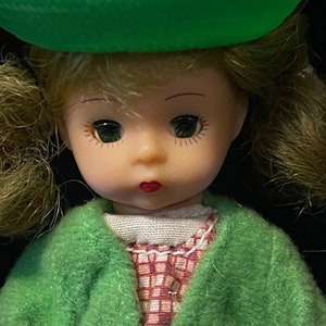 Vintage Madame Alexander Lady Bug Girl Puppe 5&quot;
