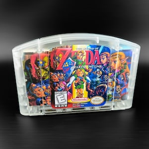 Benutzerdefinierte Ocarina of Time Ersatz N64 Patrone DIY Reparatur Kit mit Werkzeugen Solid Label