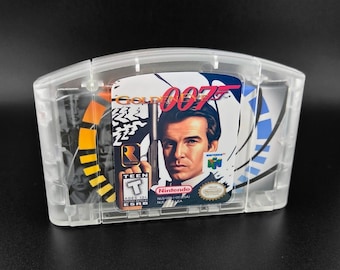 Custom Goldeneye 007 Replacement N64 Cartridge DIY Repair Kit