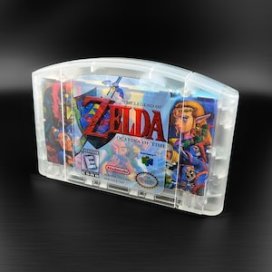Custom Ocarina of Time Replacement N64 Cartridge DIY Repair Kit With Tools