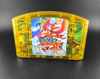 Custom Banjo-Tooie Replacement N64 Cartridge DIY Repair Kit With Tools