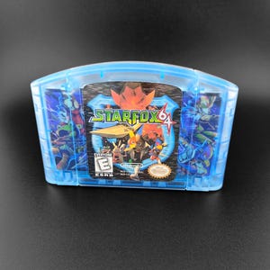 Aangepaste Star Fox 64 vervangende N64-cartridge DIY-reparatieset met gereedschap