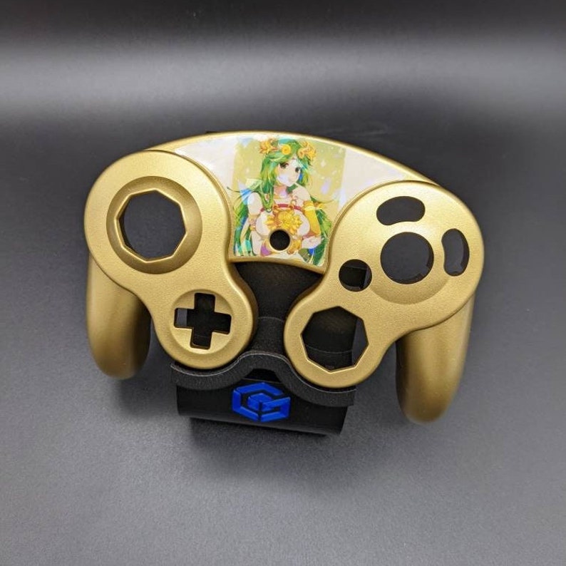 OEM Gamecube Controller Shell Custom Gold Palutena Etsy