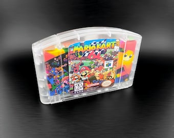 Custom Mario Kart 64 Replacement N64 Cartridge DIY Repair Kit