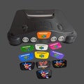 Skin for Nintendo 64 N64 Console System Jewel Emblem Decal Vinyl Sticker Colorful Minimalist