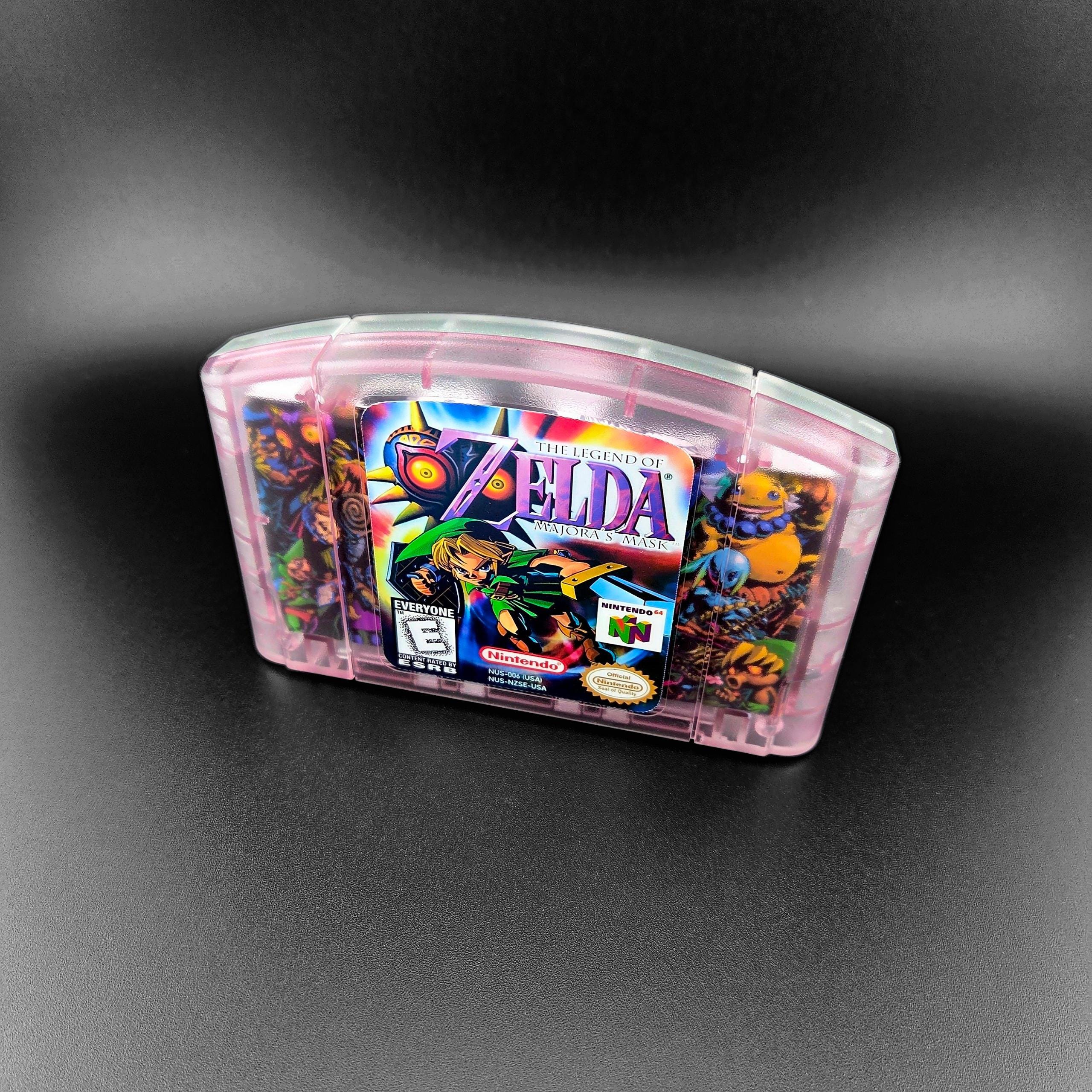 Custom the Legend of Zelda Majora's Mask Replacement N64 Cartridge