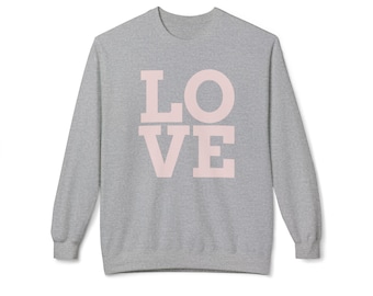 LOVE Fleece Crewneck Sweatshirt