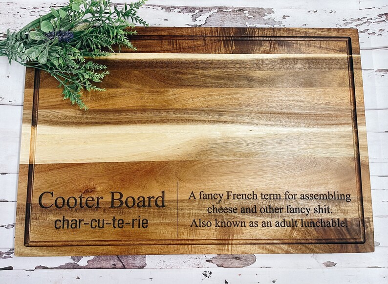 Personalized Charcuterie Board, Cooter Board, Personalized Cutting Board, Personalized Cheese Board, Housewarming, Birthday, Christmas Gift