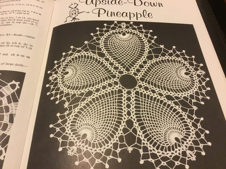 Elizabeth Hiddleson no 35 collector crochet books vintage crochet patterns along with thSpider Dream and kitten and Pal