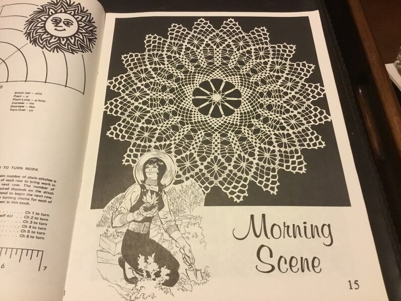Elizabeth Hiddleson no 35 collector crochet books vintage crochet patterns along with thSpider Dream and kitten and Pal
