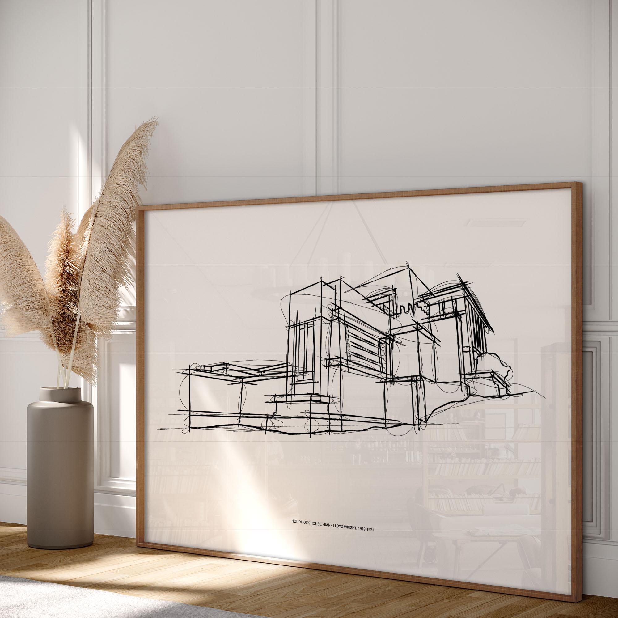 フランク・ロイド・ライト Frank Lloyd Wright Drawings Frank Lloyd Wright at 150: See Sketches From MoMA Exhibit | TIME