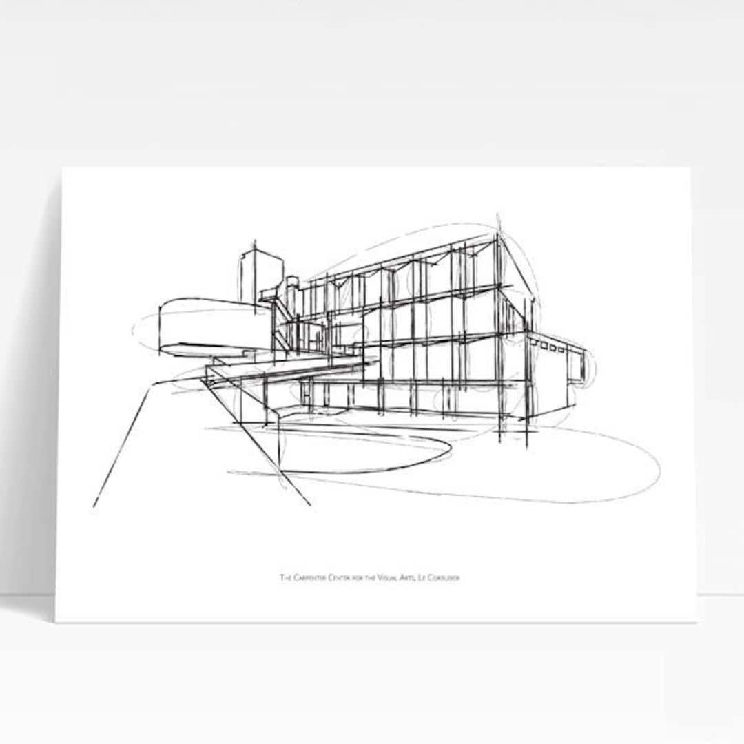 コレクション FH/le corbusier abcdesignePOSTERCALENDAR Posters Le Corbusier - 2 X 1 - high quality digital images