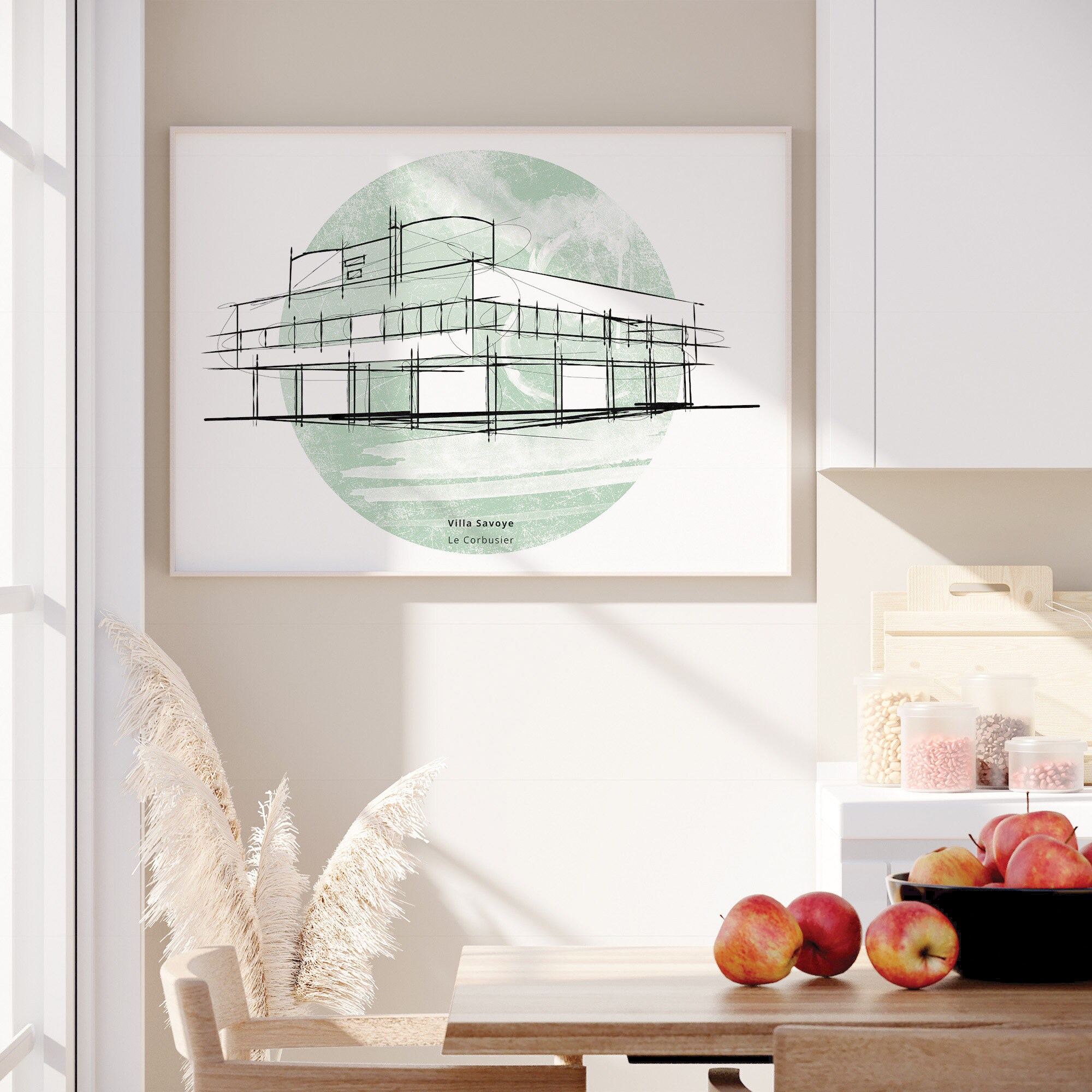 ル・コルビュジェ Le Corbusier Villa Savoye A2版