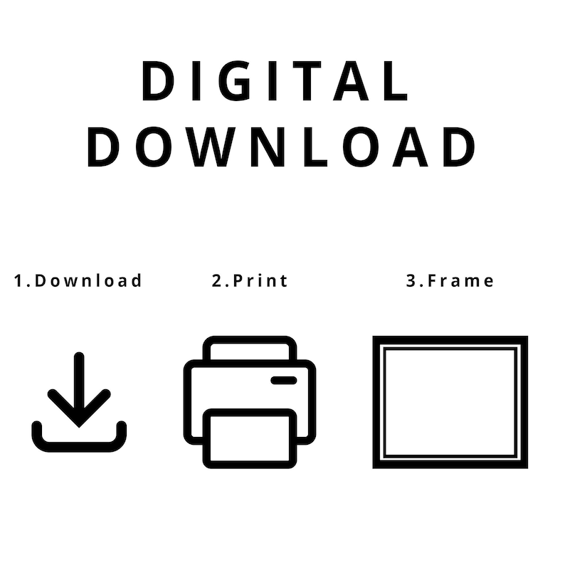 Frank Lloyd Wright's Falling Water House Sketch, Hand Drawn Minimalist