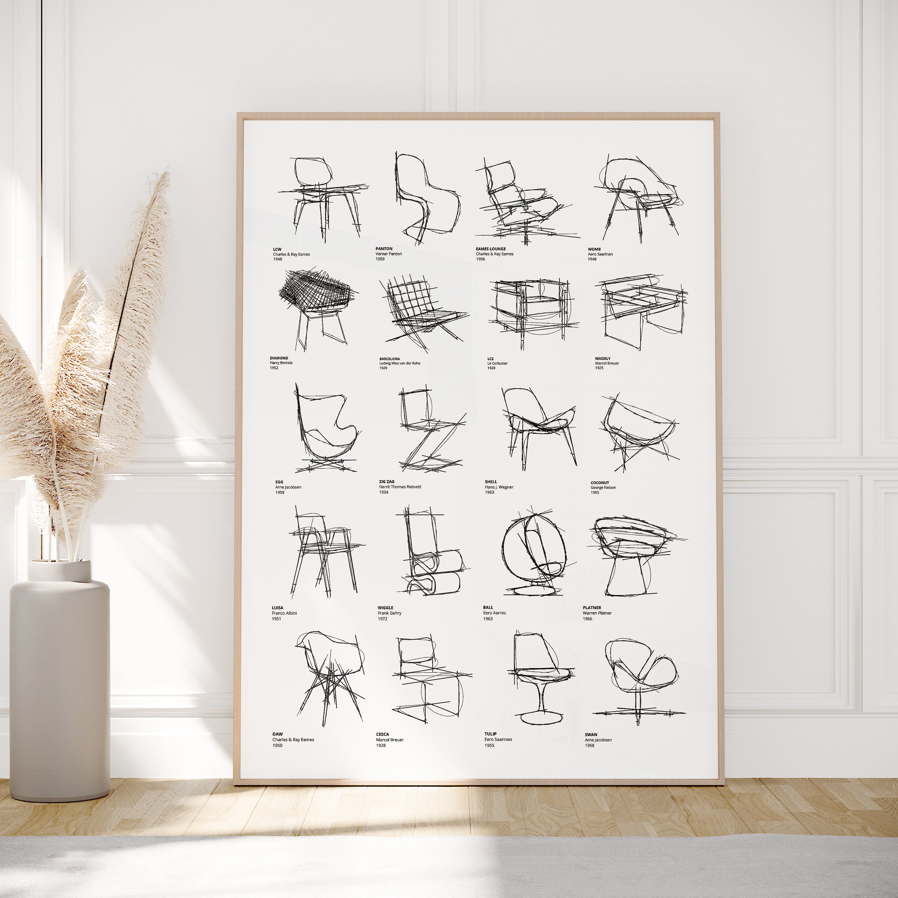 アート・デザイン・音楽 Eames design アート・デザイン・音楽
