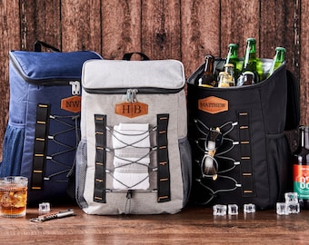 Groomsmen Gift, gepersonaliseerde cadeaus voor mannen, aangepaste bruidsmeisje koeler, golfbierkoeler, lunchkoeler rugzak, kerstcadeaus, geïsoleerde tas