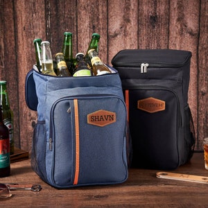 Cadeaux personnalisés pour homme d'honneur, cadeau de marié, cadeau de proposition de garçon d'honneur, sac à dos refroidisseur de bière, glacière gravée de pique-nique de plage de randonnée, cadeaux de Noël