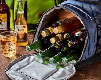 Easy To Take Groomsmen Gift, Top Open Insulated Bag, Lunch Cooler Backpack