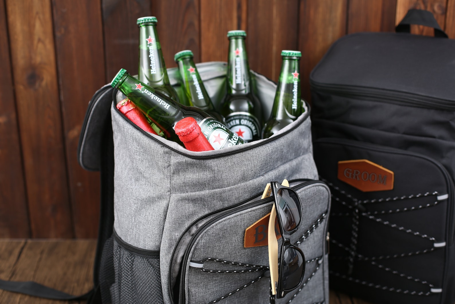 Groomsmen Proposal Gift, Beer Cooler Backpack, Insulated Cooler Bag