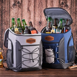 Groomsmen Proposal Gift, Beer Cooler Backpack, Insulated Cooler Bag, Gifts for Men, Personalized Groomsmen Gifts, Hiking Beach Picnic Cooler