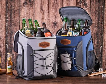 Groomsmen Proposal Gift, Beer Cooler Backpack, Insulated Cooler Bag, Gifts for Men, Personalized Groomsmen Gifts, Hiking Beach Picnic Cooler