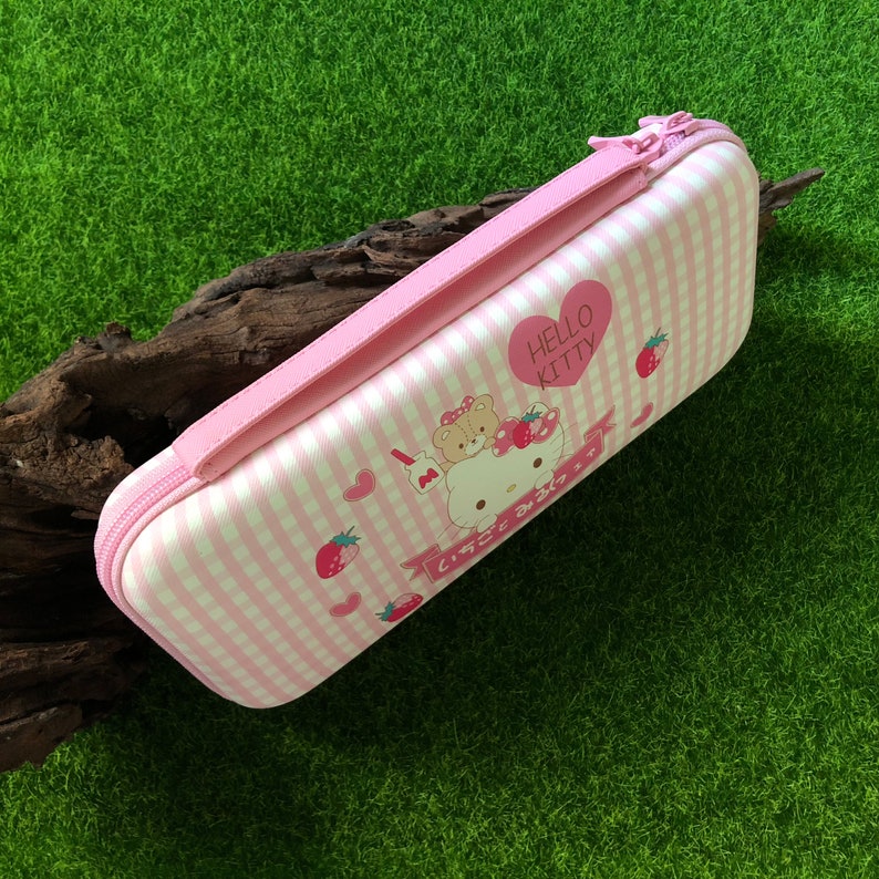 Nintendo Switch Case Pink Sanrio Nintendo Switch Carrying Etsy