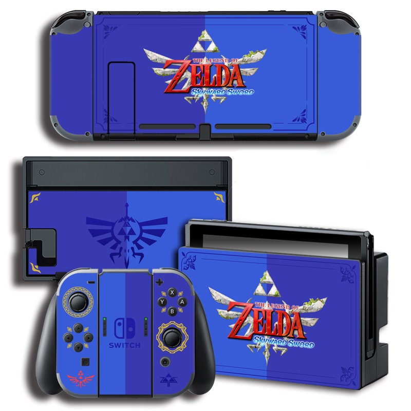 Legend of Zelda Skyward Schwert HD Nintendo Switch Switch Skin Etsy