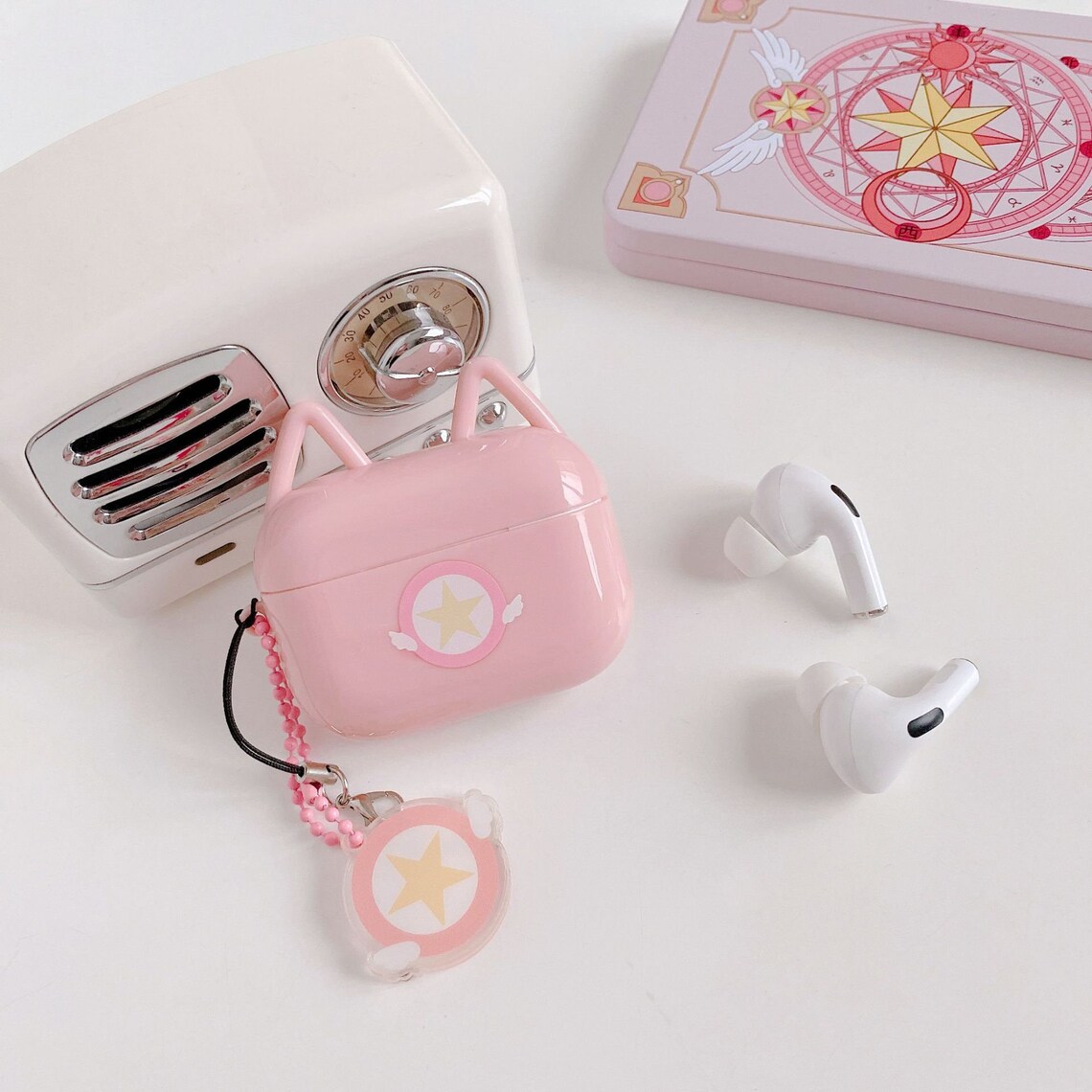 Sailor Moon Airpods 1/2 Case & Airpods Pro Cover Star Crescent Etsy