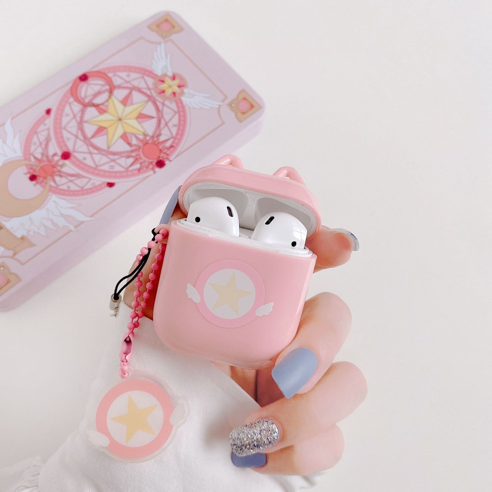 Sailor Moon Airpods 1/2 Case & Airpods Pro Cover Star Crescent Etsy