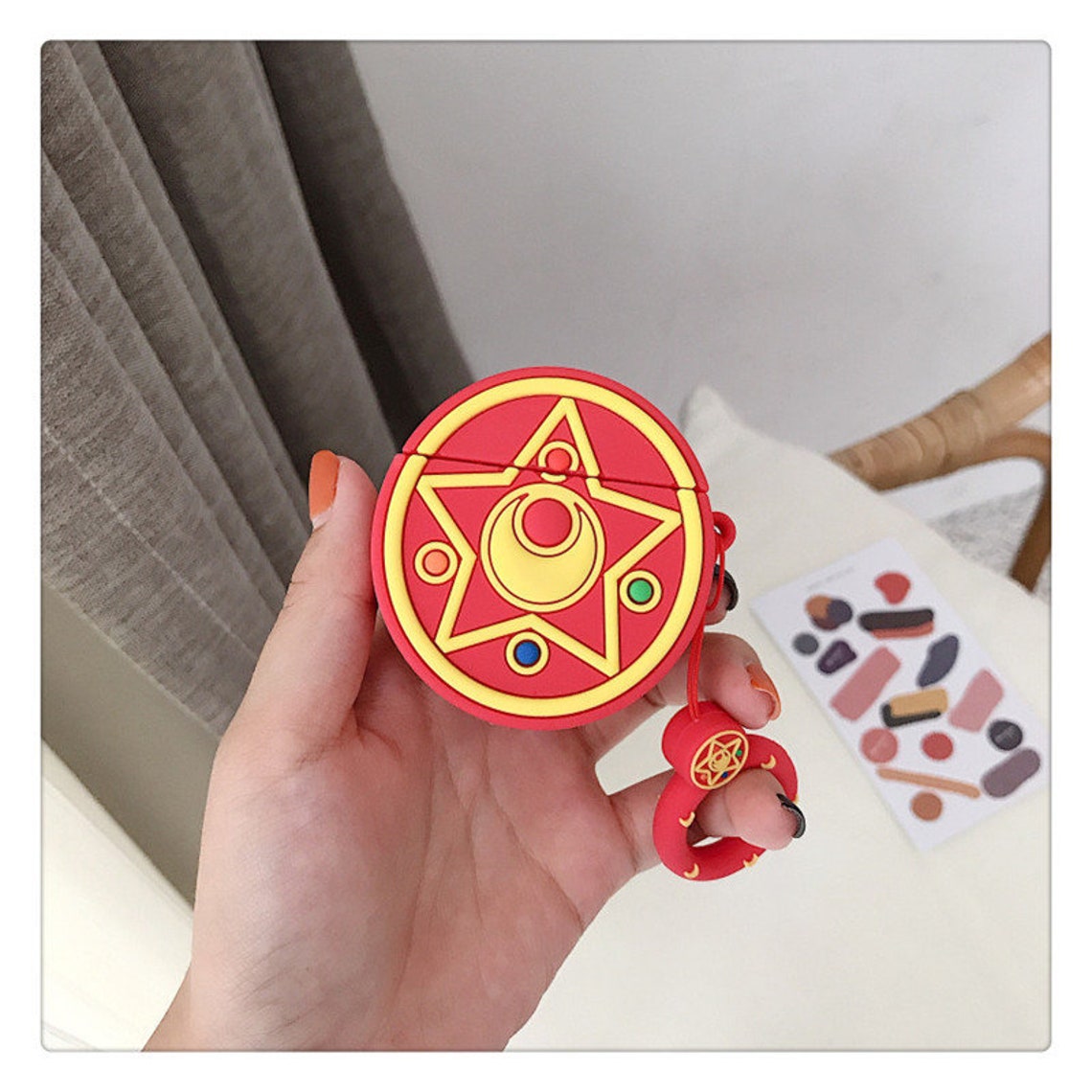 Sailor Moon Airpods Case Silicon Airpods Case Pink Airpod Etsy