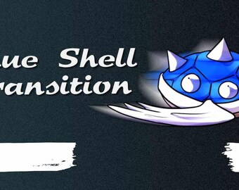 Mario Kart Blue Shell OBS Transition