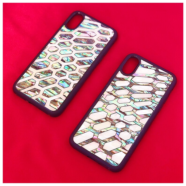 Mother of Pearl Case Mobile Phone Case Iphone 7 8 8 Etsy