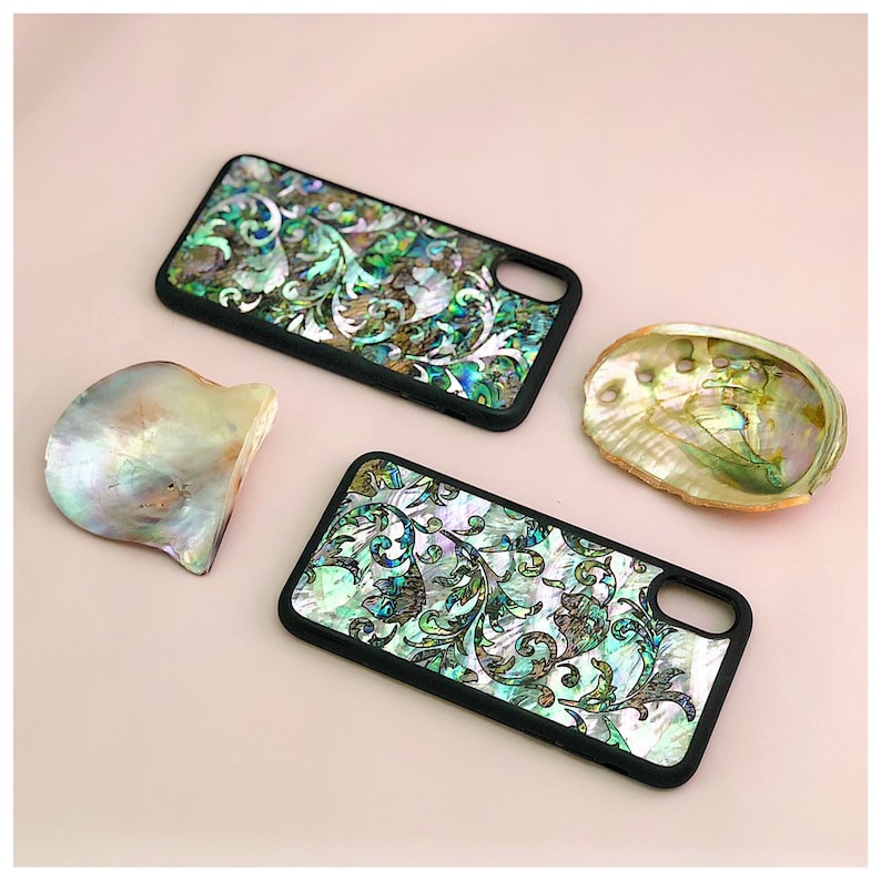 Abalone Phone Case Mother of Pearl Phone Case Iphone 12 Etsy