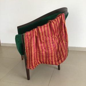 Vintage Handwoven Silk for Dressmaking, cushions and craft