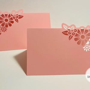 Papel Picado Place Cards, Party Decoration, Table Decorations, Latin Vibes Decor, Fiesta Decoration, Custom Place Cards, Floral Place Cards
