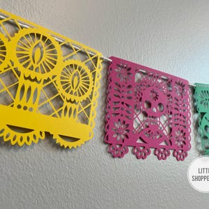 Banner Ofrenda, banner Dias De Los Muertos Papel Picado, decoratie bruiloft Mexicaans erfgoed, decoratie talavera, decoratie Fiesta