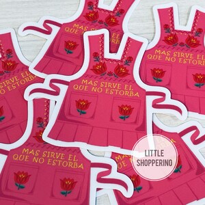 Kitchen Apron Sticker Apron Sticker, Mexican Kitchen Sticker, Spanish Sticker, Latin Sticker ...