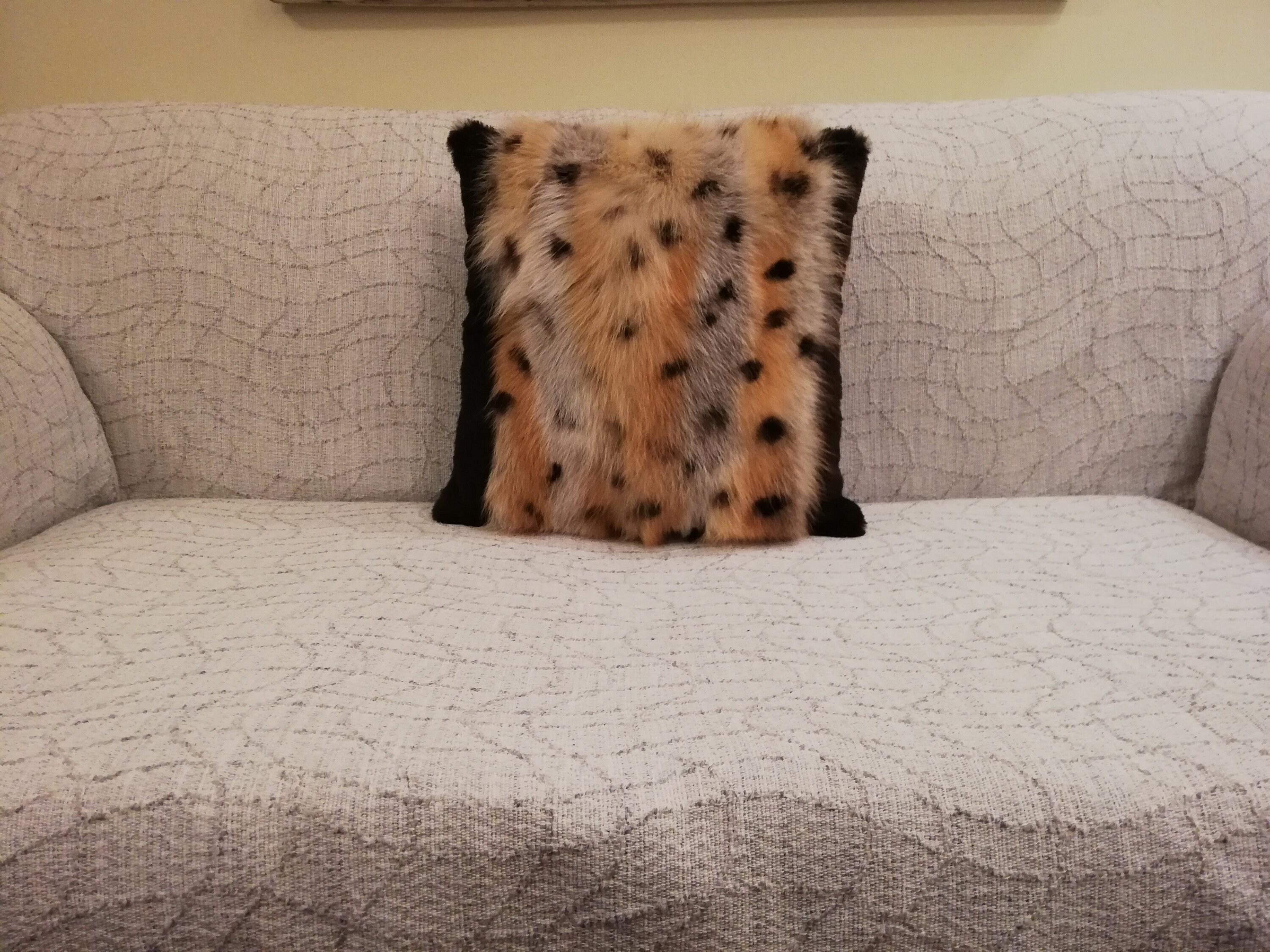 Cubierta de almohada / decorativo / almohada de piel real / | Etsy