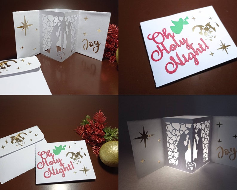 Download SVG Pop Up Greeting Card Nativity Scene Svg 3D Paper Lanter | Etsy