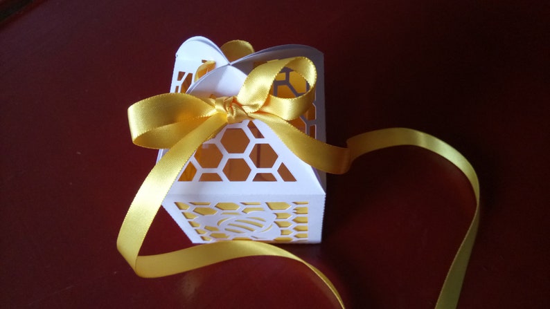 Treat Box Honeycomb, DIY, SVG, DXF, Ai, Cutting file, Png, Jpg, Pdf, gift box templates image 5