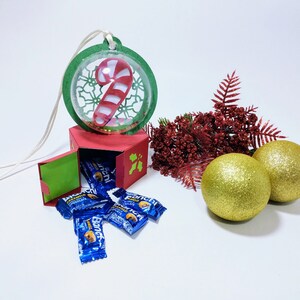 SVG Snow Globe Ornament Ball Gift Box Christmas Cane Svg Cut Files ...