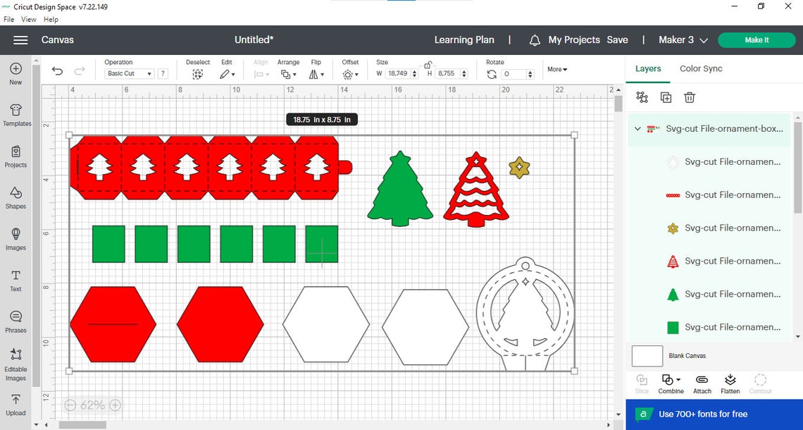 SVG Snow Globe Ornament Ball Gift Box Christmas Tree Svg Cut - Etsy