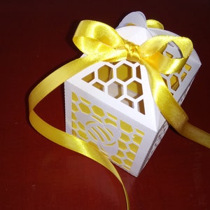 Treat Box Honeycomb, DIY, SVG, DXF, Ai, Cutting file, Png, Jpg, Pdf, gift box templates image 3