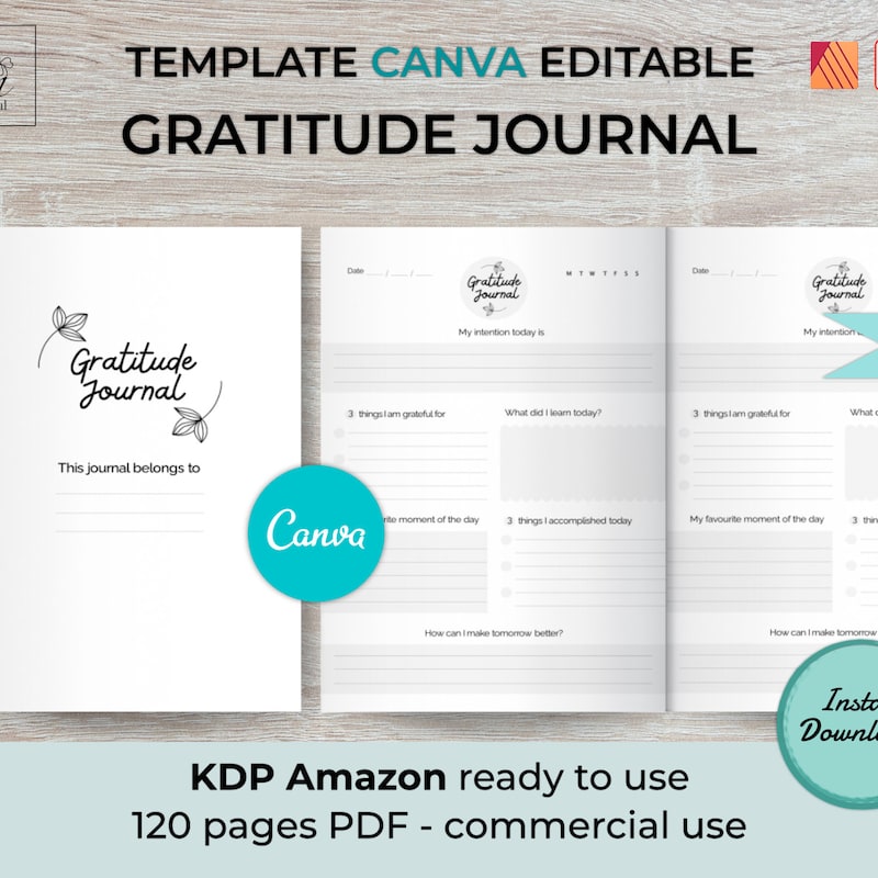 Gratitude Journal - Etsy