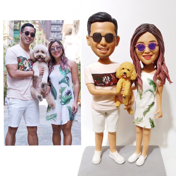 Custom Bobblehead for Couple