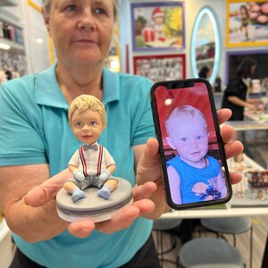Custom Wedding Couple Bobbleheads, Bobble Head Gifts, anniversary gifts for couples ,anniversary gifts for parents,Wedding Cake Topper
