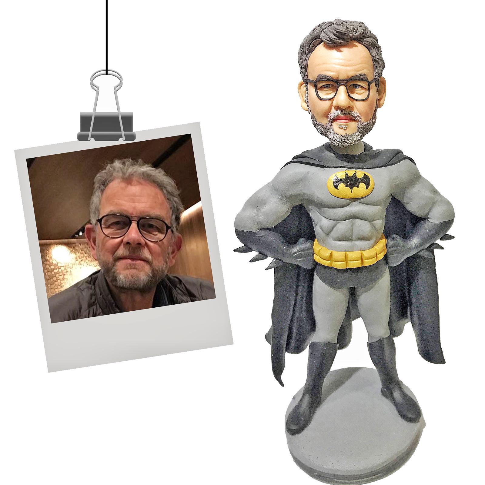 Custom bobblehead cake topper custom bobble head custom superhero